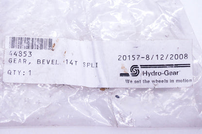 Hydro-Gear 44853 Split Bevel Gear 14T NOS