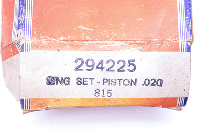 New OEM Briggs & Stratton 294225 Piston Ring .020" Kit NOS