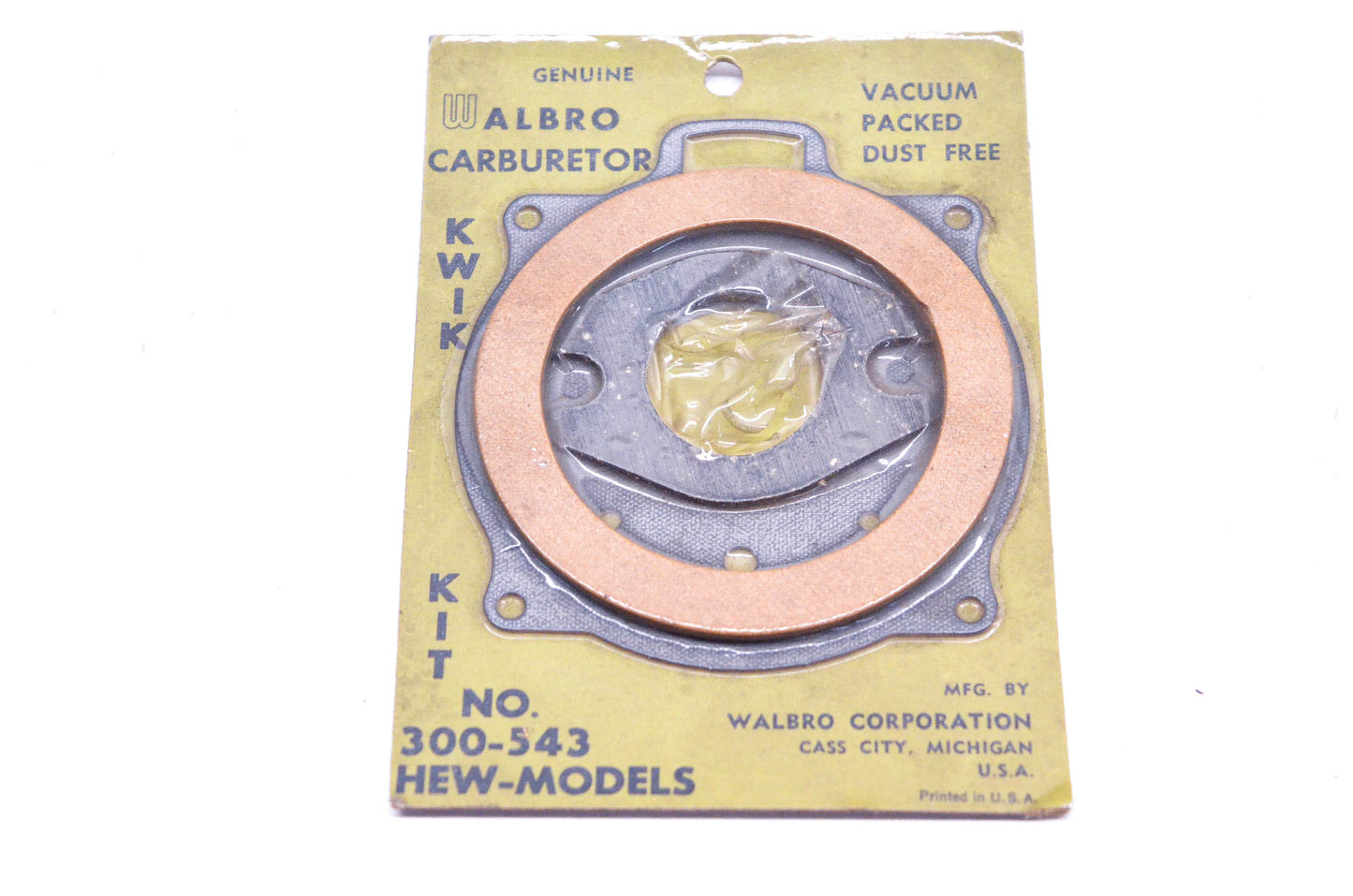 Walbro 300-543 Carburetor Repair Kit NOS