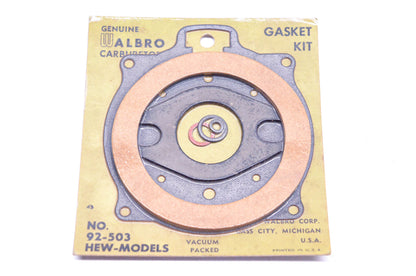 Walbro 92-503 Carburetor Repair Kit NOS