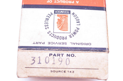 New OEM Tecumseh 310190 Piston Ring Kit NOS
