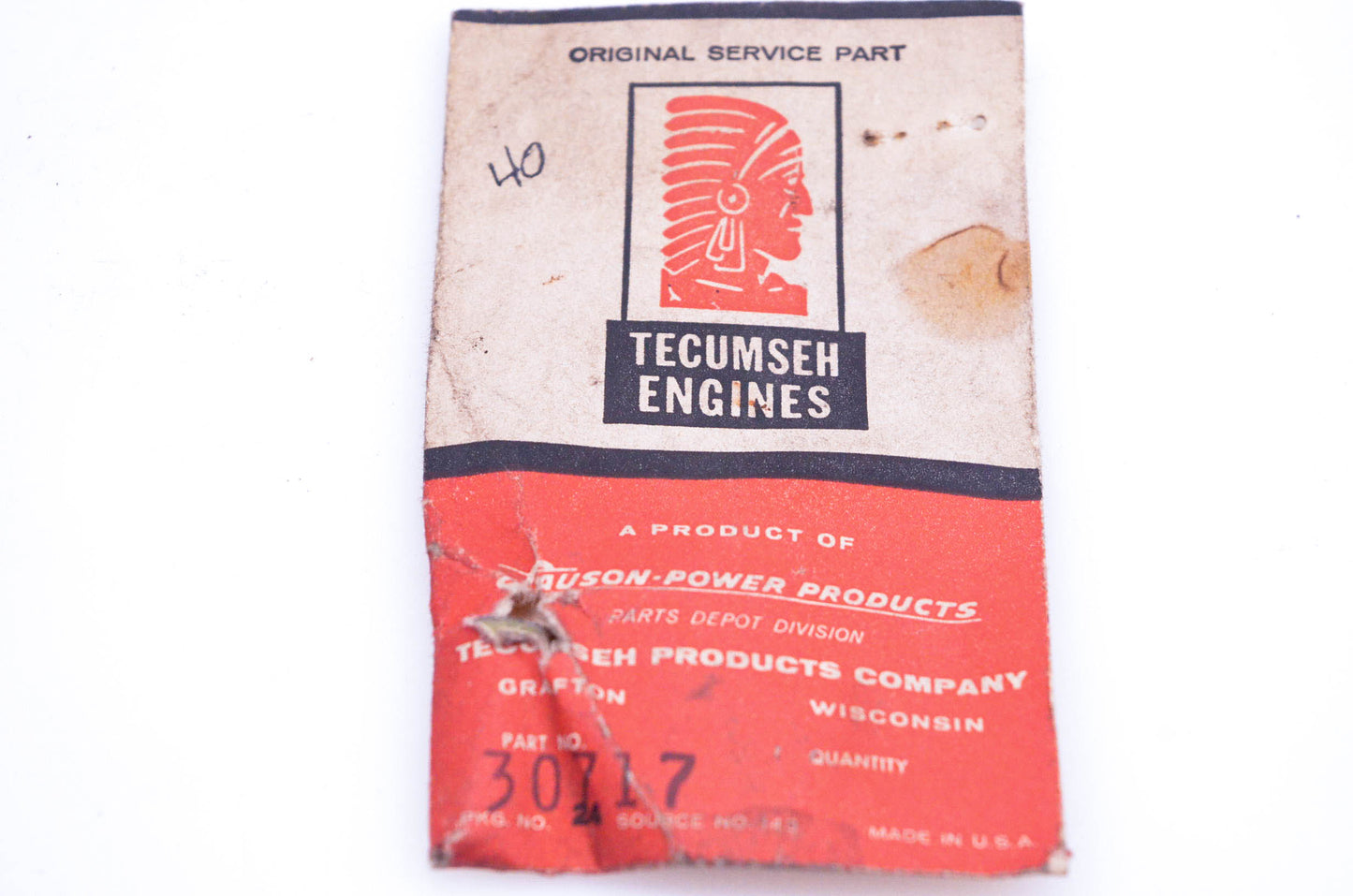 New OEM Tecumseh 30717 Screw NOS