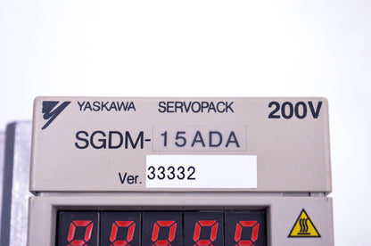 Yaskawa SGDM-15ADA Servopack Driver NOS