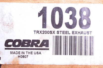 Cobra 1039 TRX200SX Steel Exhaust Muffler Kit NOS