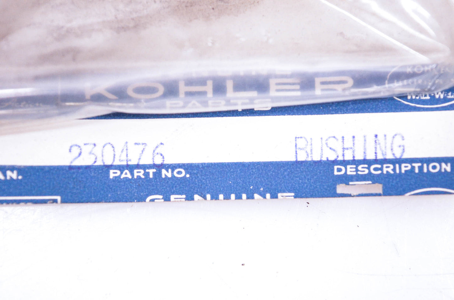 Kohler 230476 Bushing NOS