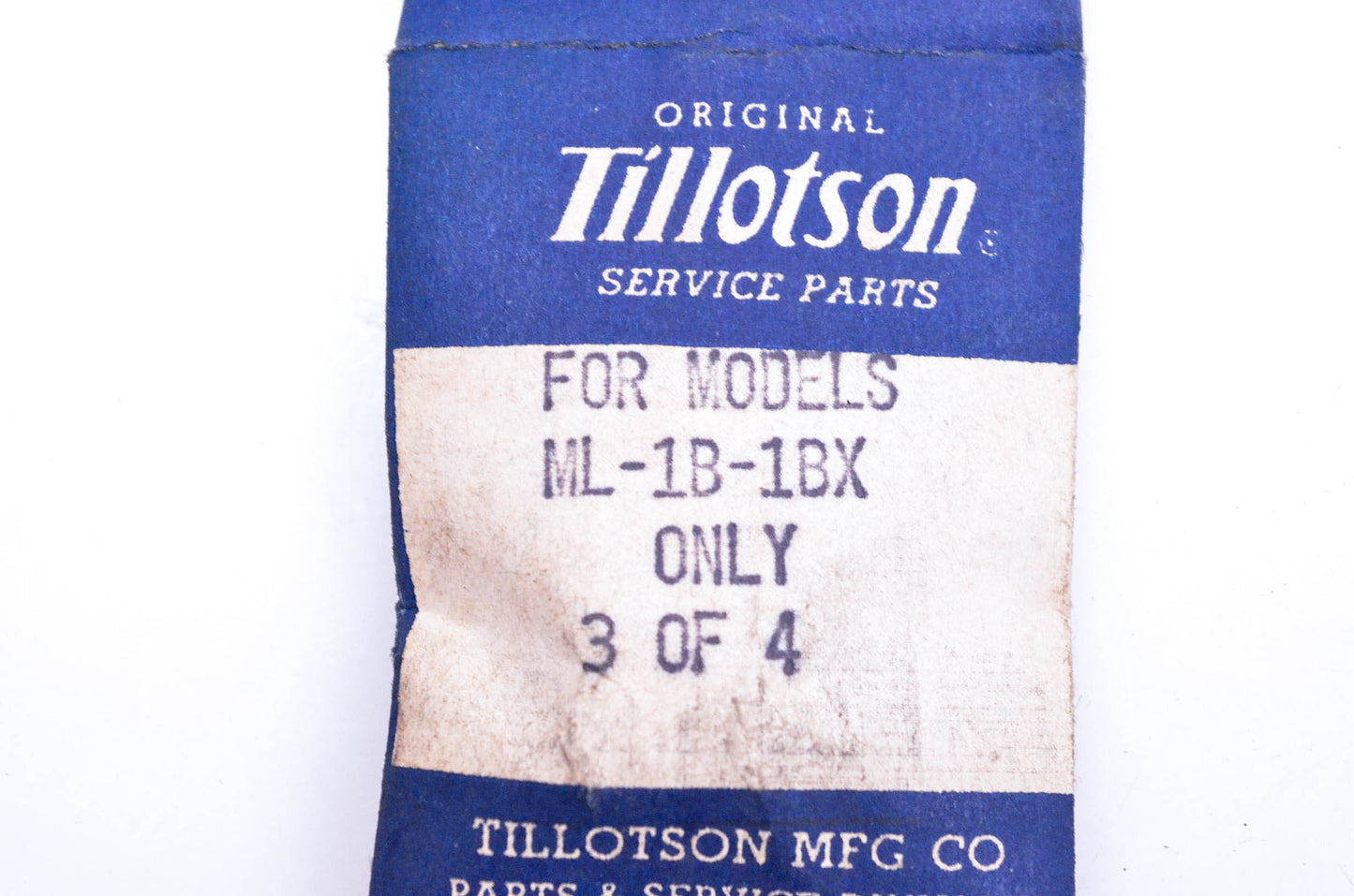 Tillotson ML-1B-1BX Carburetor Spring Kit NOS