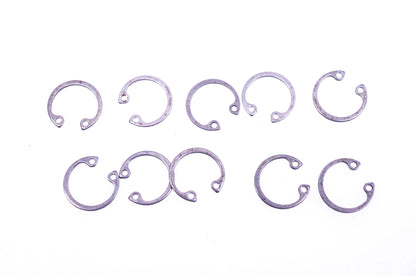 Sosmetal 52805 3/8"Retaining Rings Qty 10 NOS