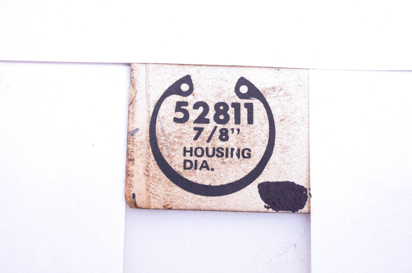 Sosmetal 52811 7/8" Retaining Rings Qty 6 NOS