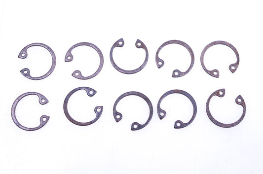 Sosmetal 52807 1/2" Retaining Rings Qty 10 NOS