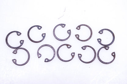 Sosmetal 52807 1/2" Retaining Rings Qty 10 NOS