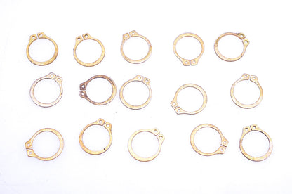 Sosmetal 52829 7/16" Retaining Rings Qty 15 NOS