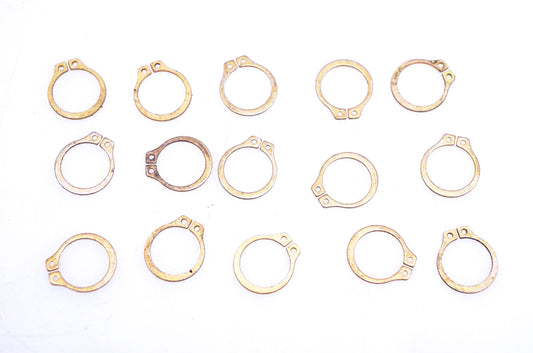 Sosmetal 52829 7/16" Retaining Rings Qty 15 NOS