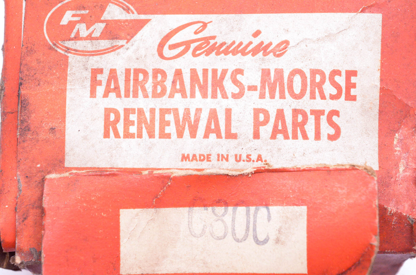 Fairbanks-Morse C80C Distributor Cap NOS