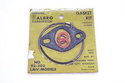 Walbro 92-502 Gasket Kit NOS