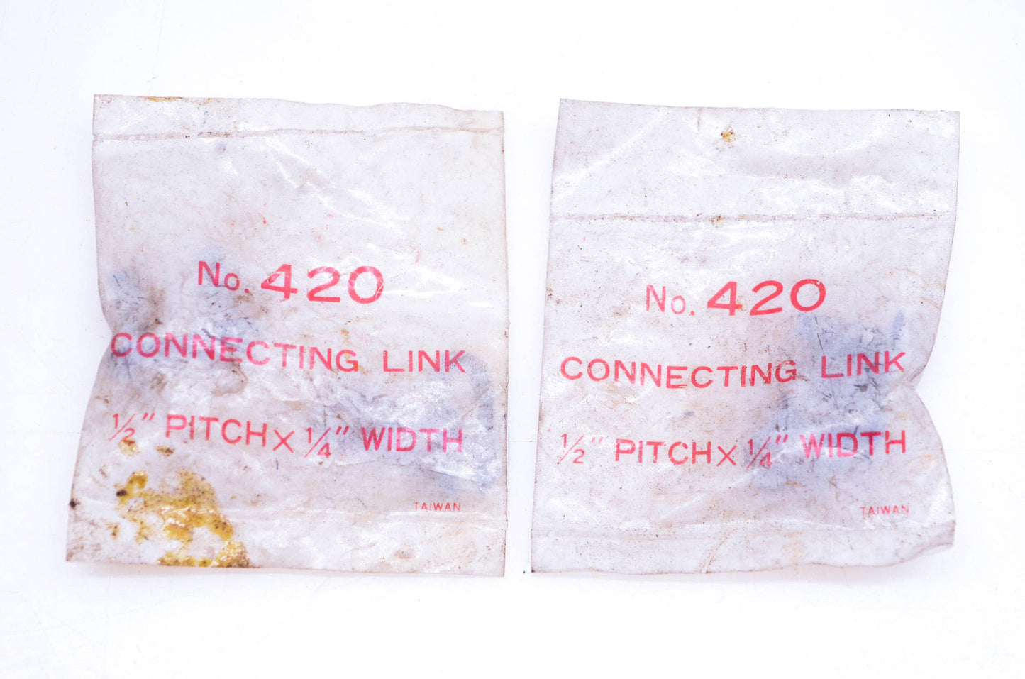 Tyco 420 Connecting Links 1/2"x1/4" Qty 2 NOS