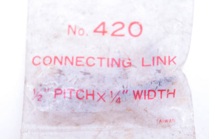 Tyco 420 Connecting Links 1/2"x1/4" Qty 2 NOS