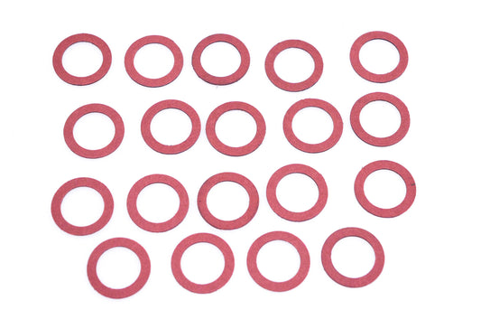 Dorman F37 Red Fiber Washers 9/16"x1/32" Qty 19 NOS
