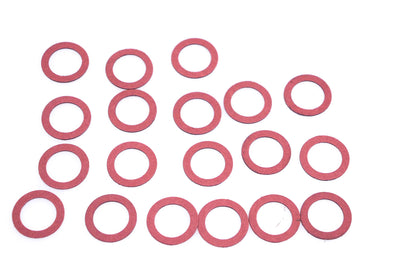 Dorman F37 Red Fiber Washers 9/16"x1/32" Qty 19 NOS