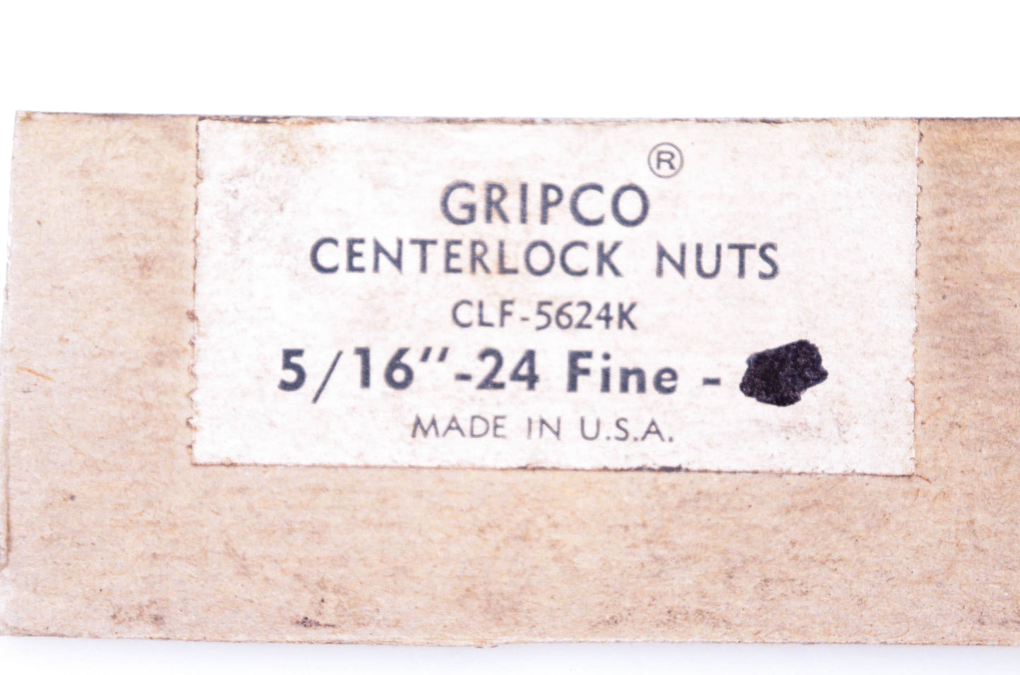 Gripco CLF-5624-K Centerlock Nuts 5/16"-24 Fine Thread Qty 25 NOS