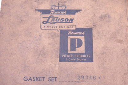 New OEM Tecumseh 29346 Gasket Kit NOS