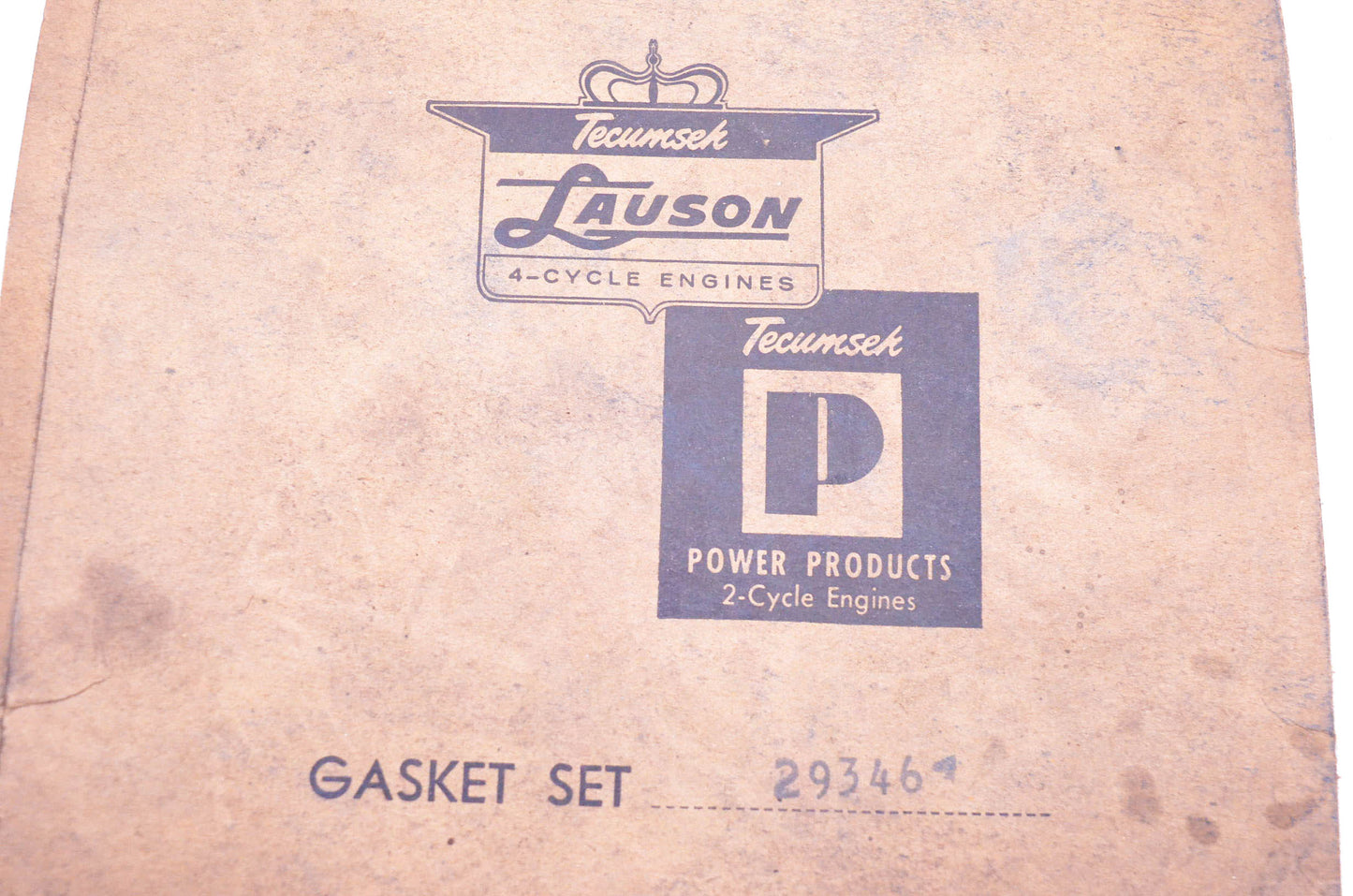 New OEM Tecumseh 29346 Gasket Kit NOS