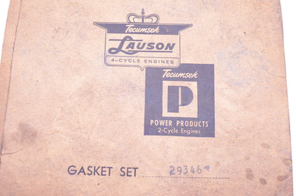 New OEM Tecumseh 29346 Gasket Kit NOS