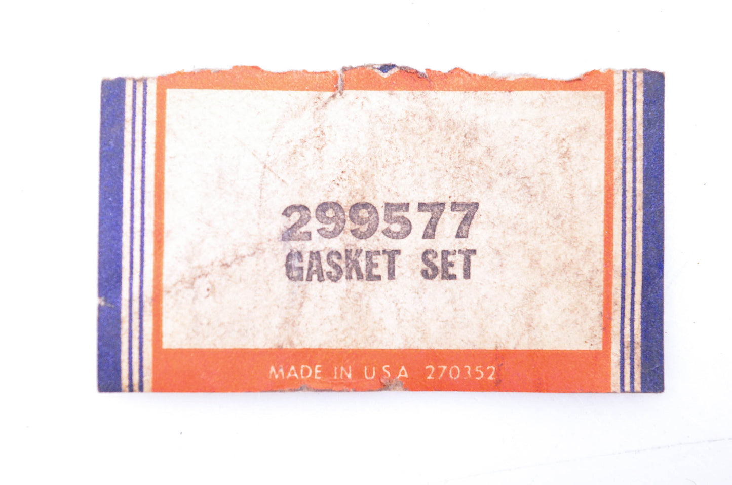 New OEM Briggs & Stratton 299577 Gasket Kit NOS