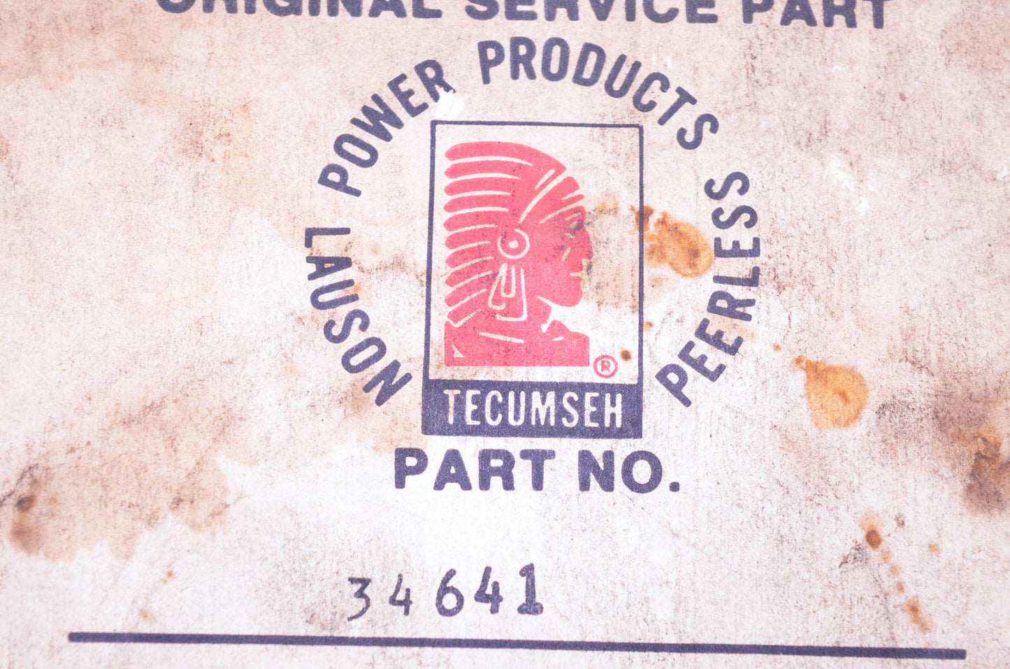 New OEM Tecumseh 34641 Head Gasket NOS