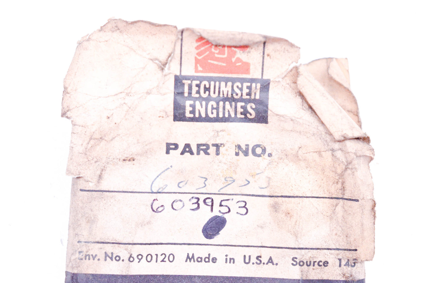 Tecumseh 603953 Gaskets Qty 2 NOS