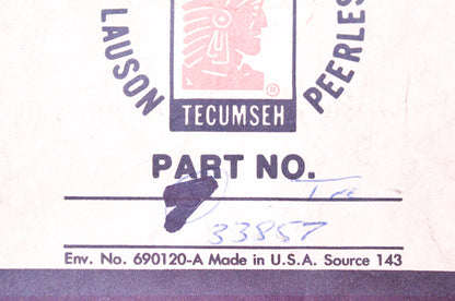 Tecumseh 33857 Spring Clip NOS