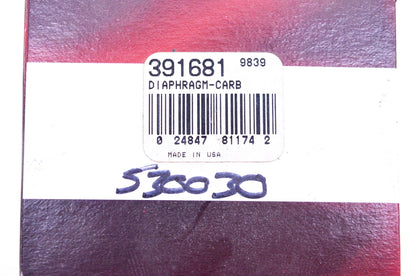 New OEM Briggs & Stratton 391681 Diaphragm NOS