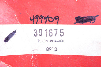 New OEM Briggs & Stratton 391675, 499909 Piston Kit NOS