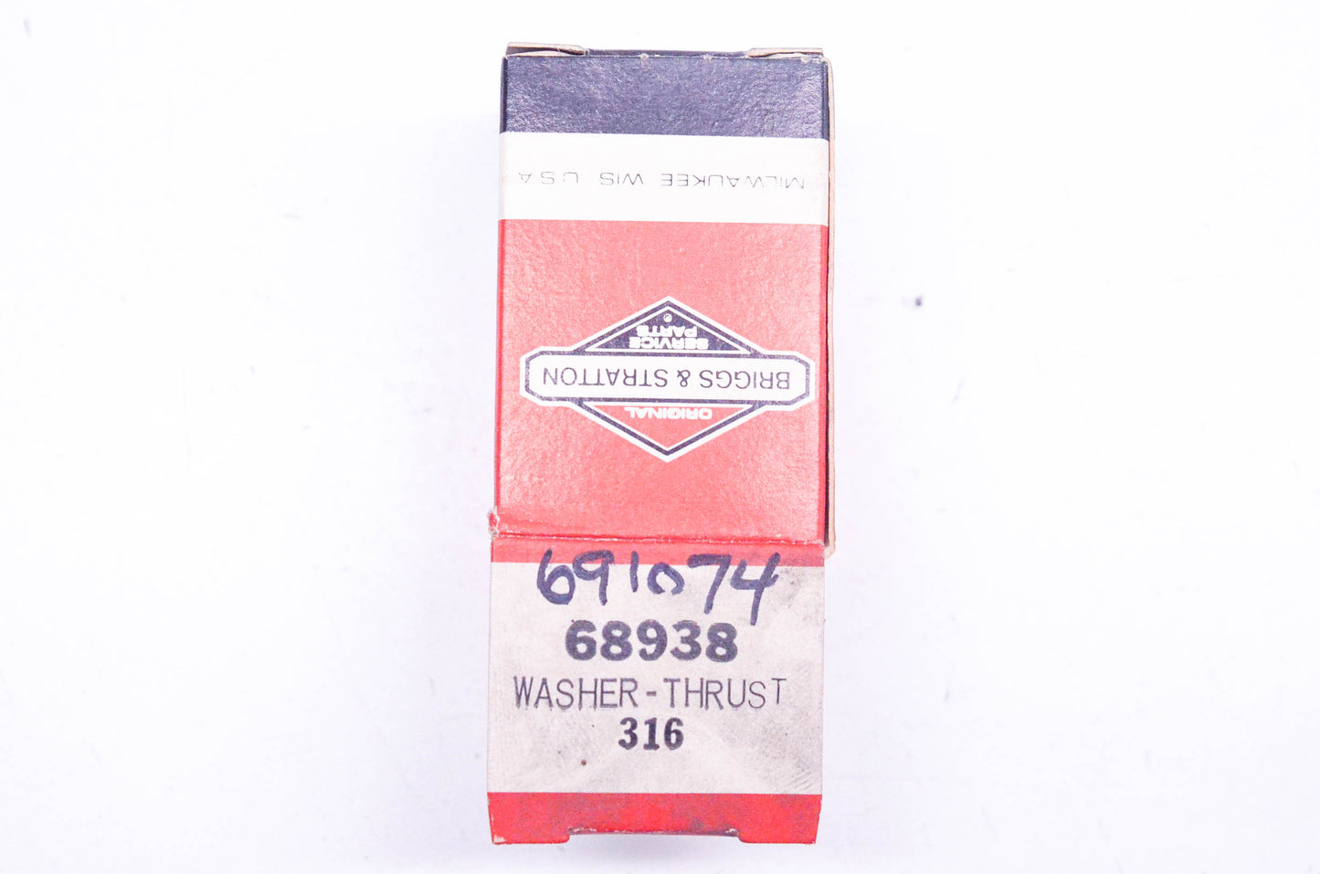 New OEM Briggs & Stratton 68938, 691074 Thrust Washers Qty 2 NOS