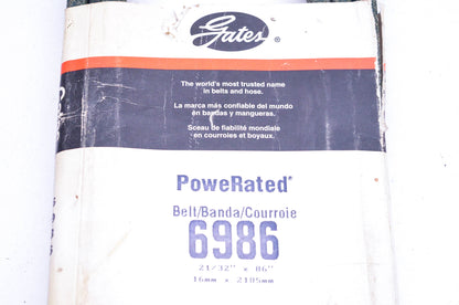 Gates 6986 Drive Belt NOS