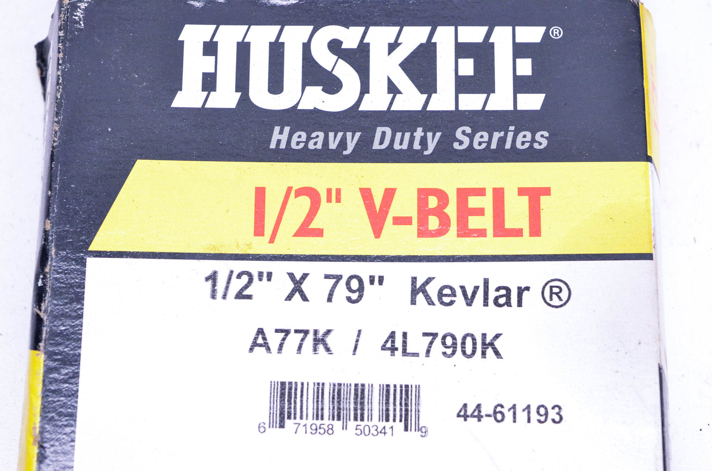 Huskee A77K, 4L790K, 44-61193 1/2" Drive V Belt NOS