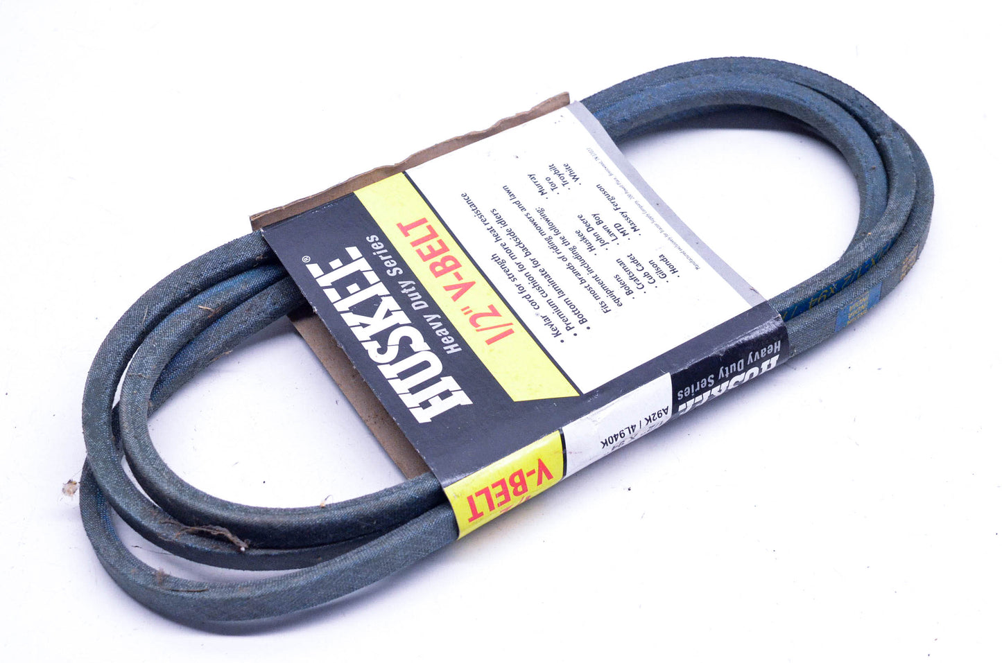 Huskee A92K, 4L940K 1/2" V Belt NOS