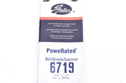 Gates 6719 Drive Belt NOS