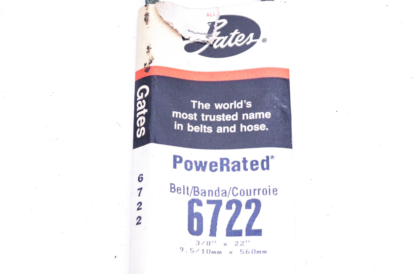 Gates 6722 Drive Belt NOS