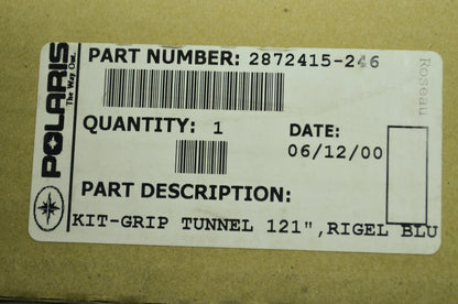 Polaris Tunnel Rail Grip Kit Edge Gen 2 Blue