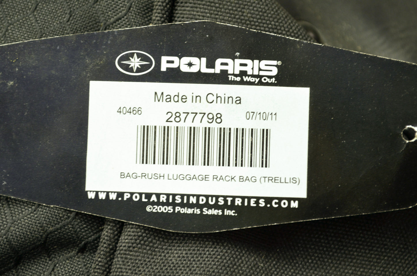 Luggage Rack Bag NOS