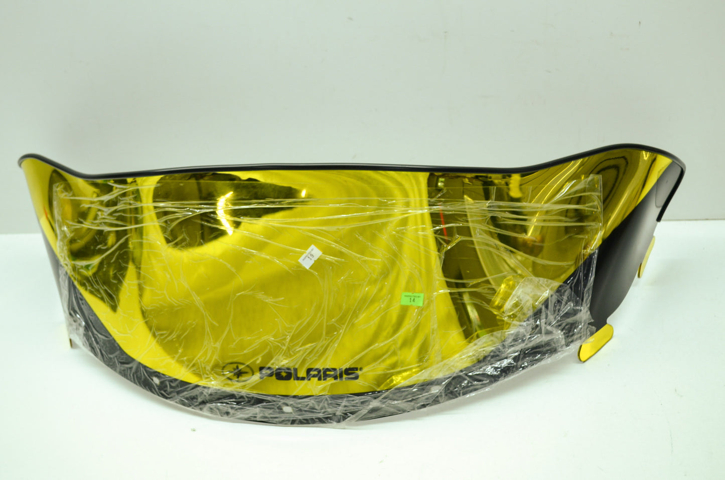Polaris Windshield 9' Yellow Chrome Edge