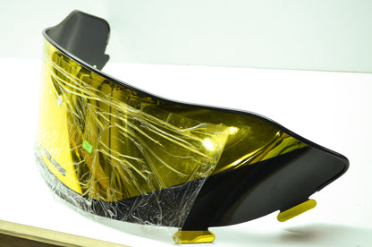 Polaris Windshield 9' Yellow Chrome Edge