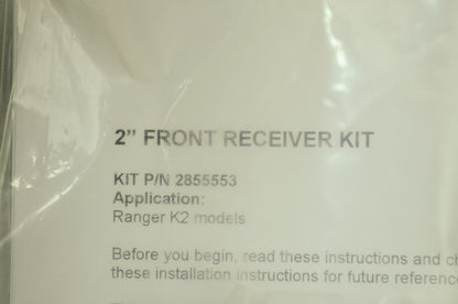 Polaris Front Receiver Kit 05-10 Ranger
