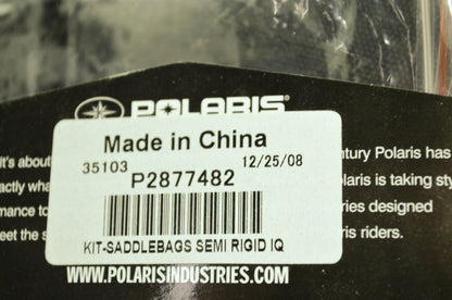 Semi Rigid Saddle Bags IQ NOS