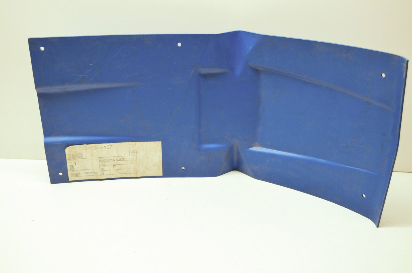 Skid Plate 340 Indy Medium Blue NOS