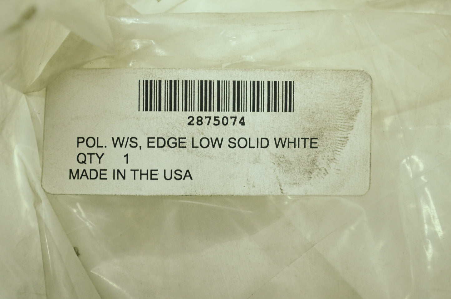 Polaris Windshield Solid White Edge XC XCSP RMK Supersport