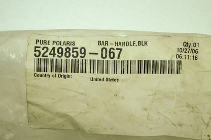 OEM Polaris 5249859-067 Black Handle Bar NOS