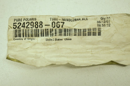 OEM Polaris 5242988-067 Black Handlebar Tube NOS
