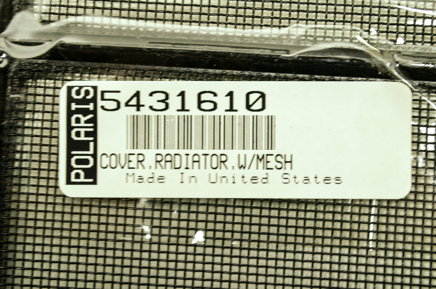 Radiator Mesh Cover NOS