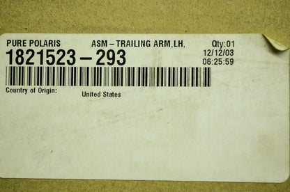 Trailing Arm Red LH 2004 Pro XR 440 NOS